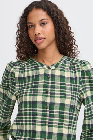 Tamanna Shirt - Pine Needle Check