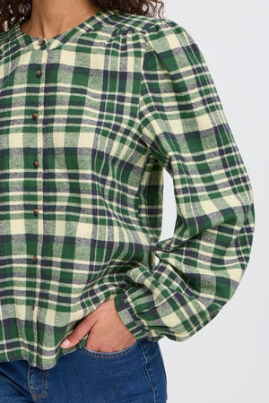 Tamanna Shirt - Pine Needle Check