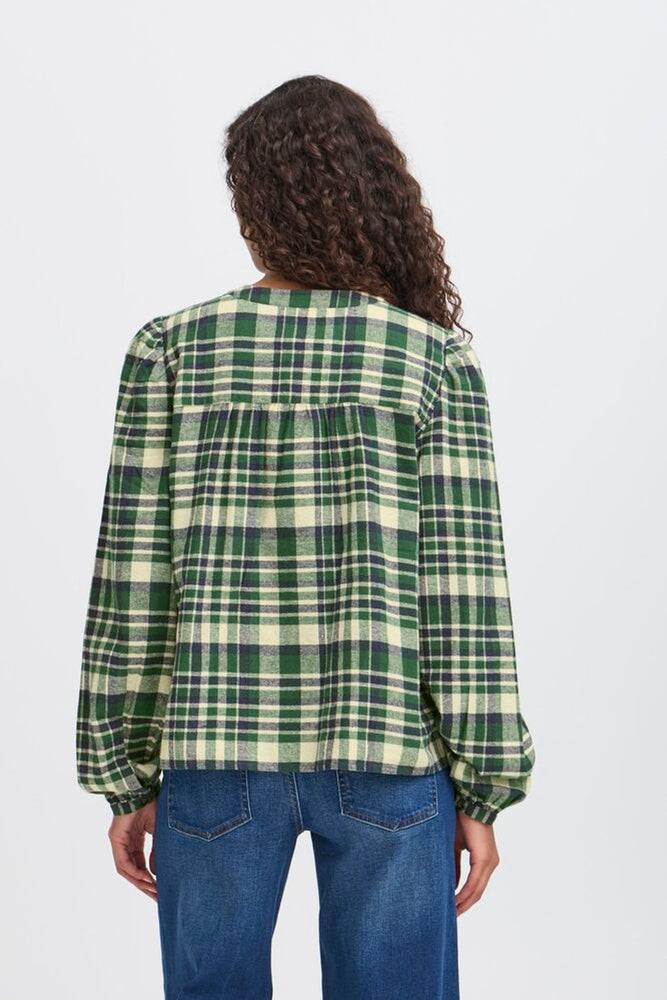 Tamanna Shirt - Pine Needle Check