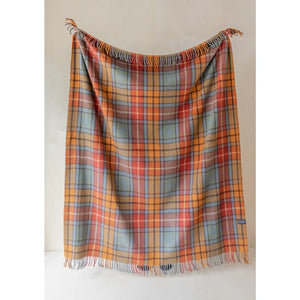 Recycled Wool Blanket in Buchanan Antique Tartan