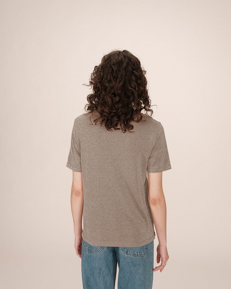 Stardust Top  - Greige