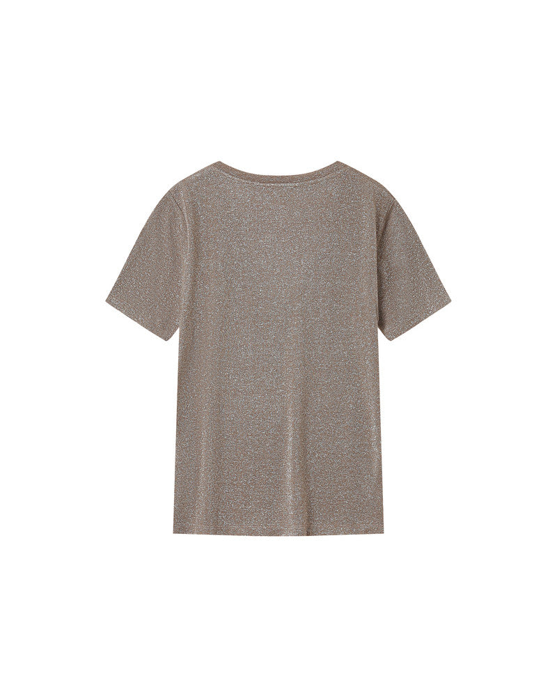Stardust Top  - Greige
