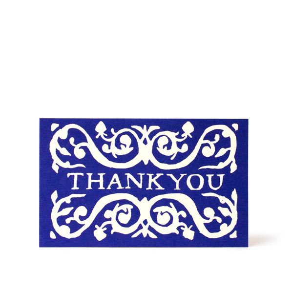 Pack of Thank You Cards: Ultramarine