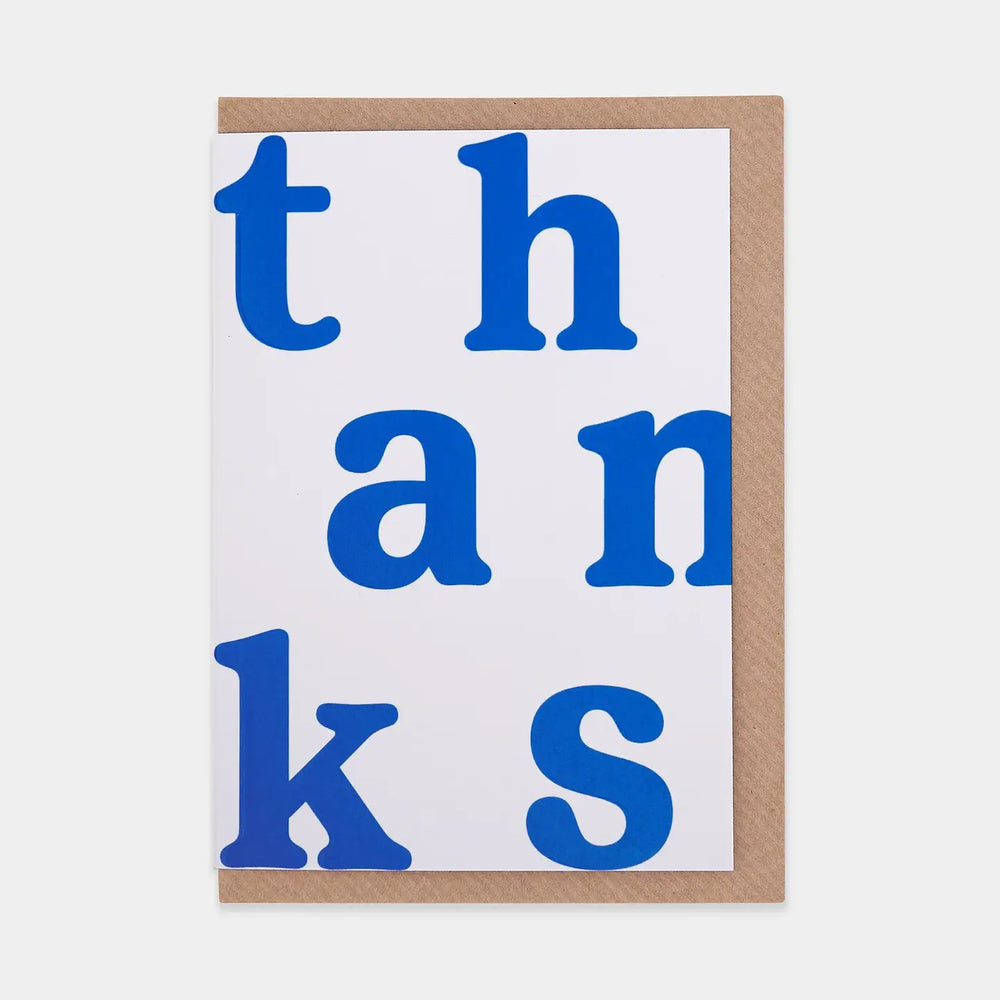 Thanks Card