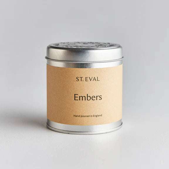 Embers Scented Tin Candle