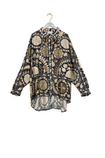 Susani Oversized Shirt in Charcoal