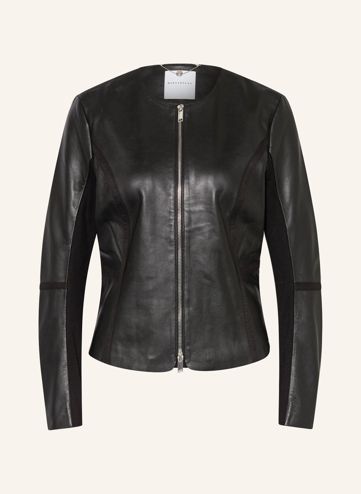 Torri Leather Jacket - Black
