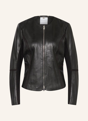 Torri Leather Jacket - Black