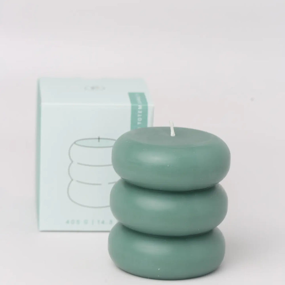 Paddywax Totem Candle - Green - Bob