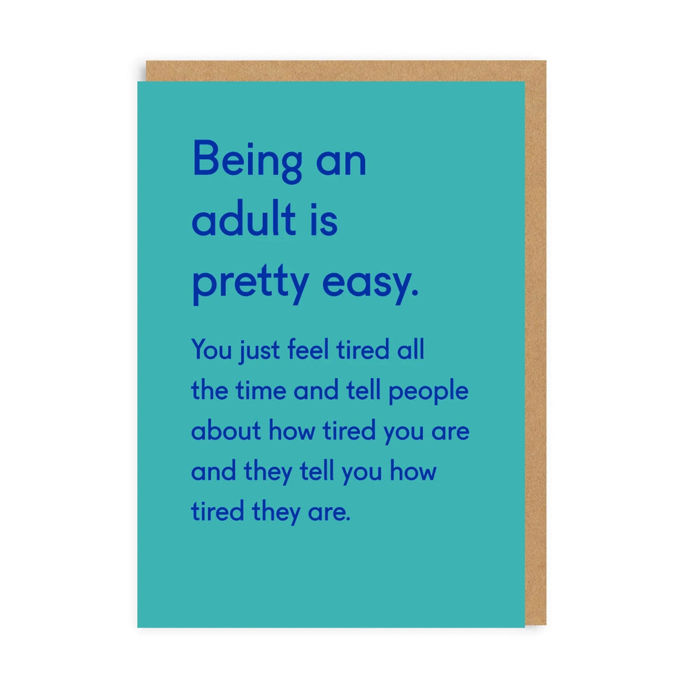 Adult Greeting Card