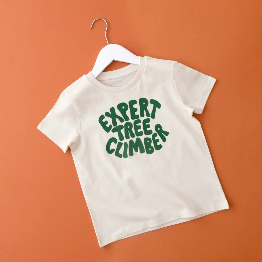 Expert Tree Climber - Kid's T-shirt - 7-8 years