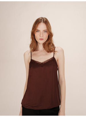 Trefle Camisole - Chocolate
