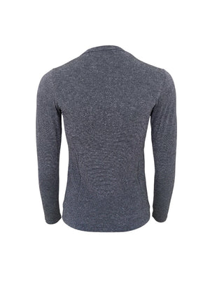 Faye Long-Sleeved Top - Steel Grey