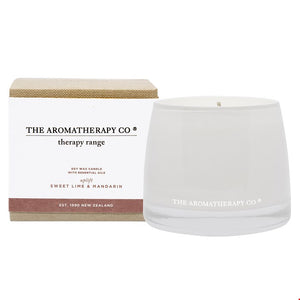 Uplift Therapy Candle Sweet Lime and Mandarin 260g