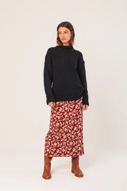 Turtleneck Sweater - Marino