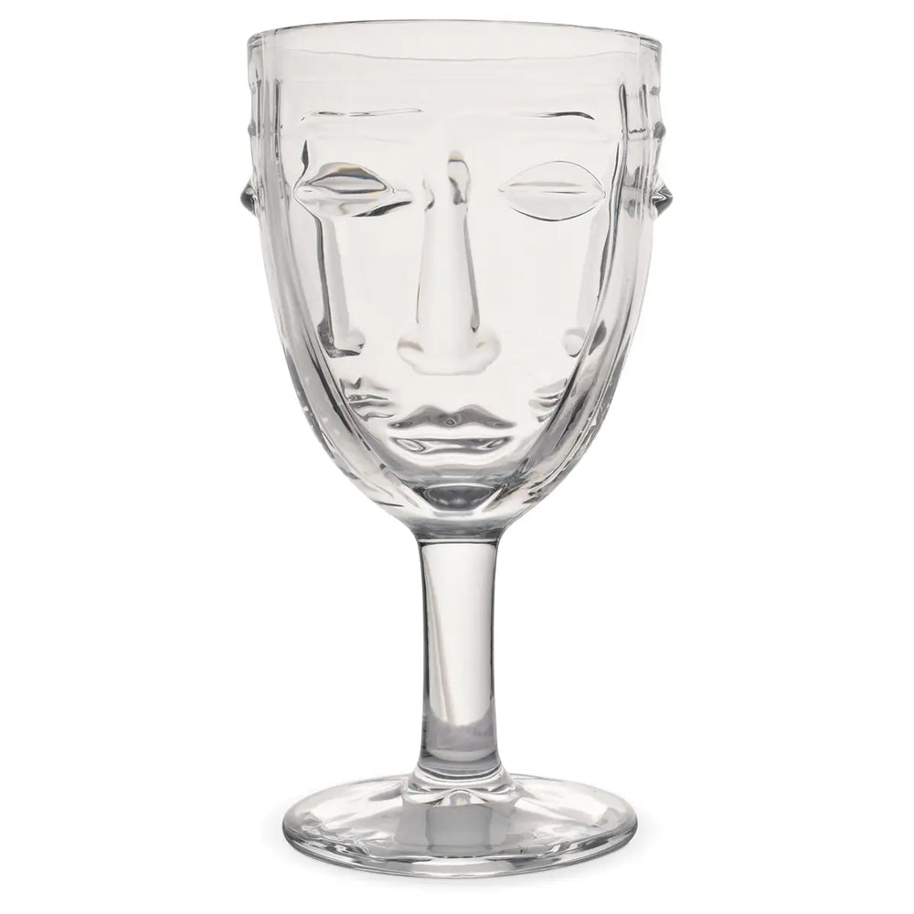 Wine Glass Visage Transparent