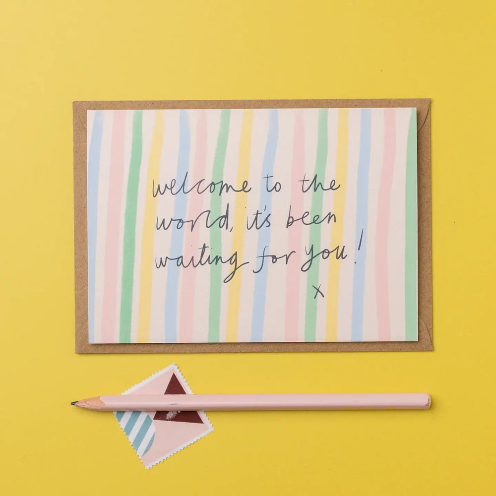 Welcome Baby Card