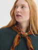 Geometric Print Scarf - Ochre