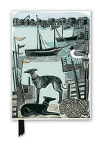 Angela Harding Harbour Whippets Foiled Journal A5 (Ruled)