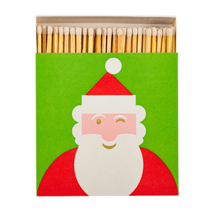 Winking Santa Luxury Matchbox