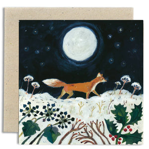 Winter Fox Card