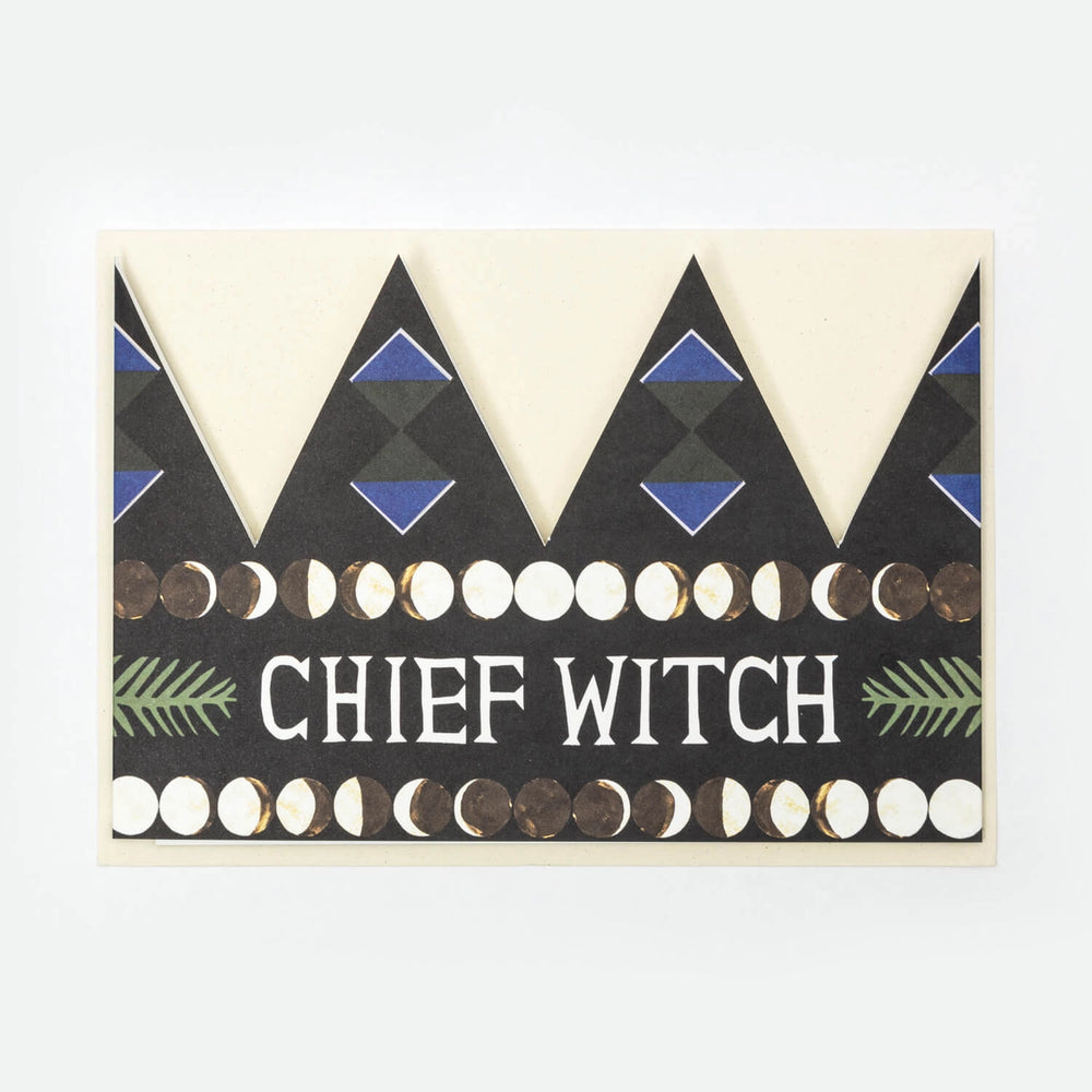 Chief Witch Crown Card