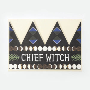 Chief Witch Crown Card