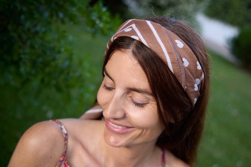 Claudia Love Scarf - Mocca