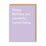 Wonderful Human Card