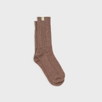 Wool Socks - Brown