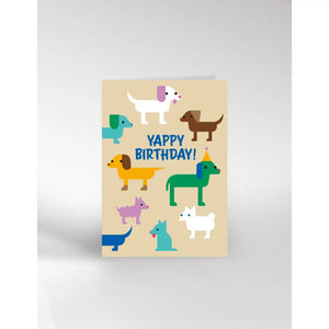 Yappy Birthday Card