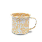 Enamel Splatter Cup - Yellow 12oz