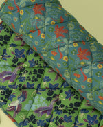 Quilted Yoga Mat / Leisure Mat - Ancolie Vibrant Green