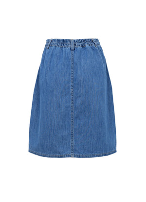 Nettie Denim Cotton Skirt