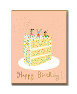 Happy Birthday Cake Card