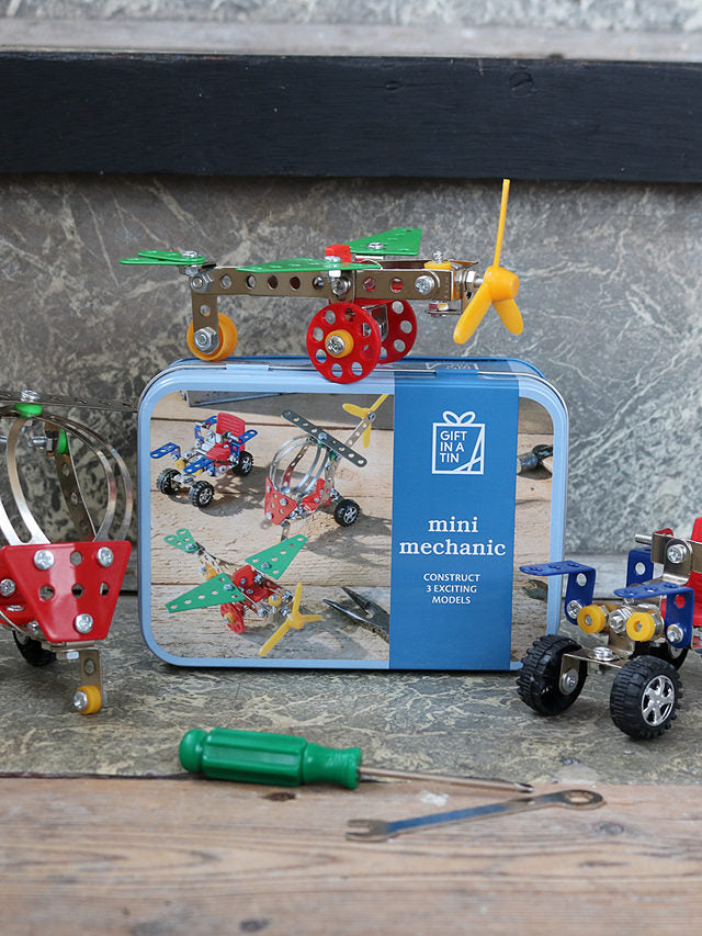 Mini Mechanic Build Kit - Gift In A Tin