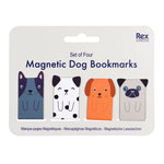 Set of 4 Magnetic Dog Bookmarks