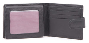 Black Soft Leather Wallet (8 card capacity)