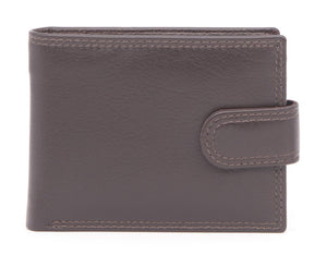 Brown Soft Leather Wallet (8 card capacity)