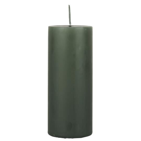 Pillar Candle - Deep Green, Large