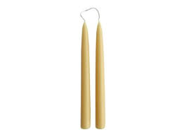 
                
                    Load image into Gallery viewer, Standard Beeswax Candles - Pair 230 x 22mm
                
            