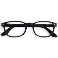 Shape B Black Reading Glasses