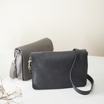 Bina Leather Cross-Body Bag - Fair Trade