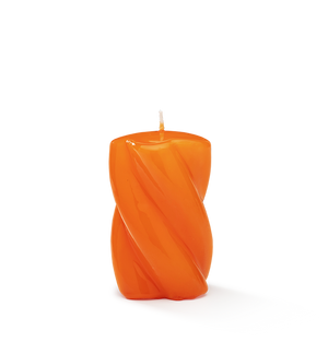 
                
                    Load image into Gallery viewer, Blunt Twisted Candle Short Orange
                
            