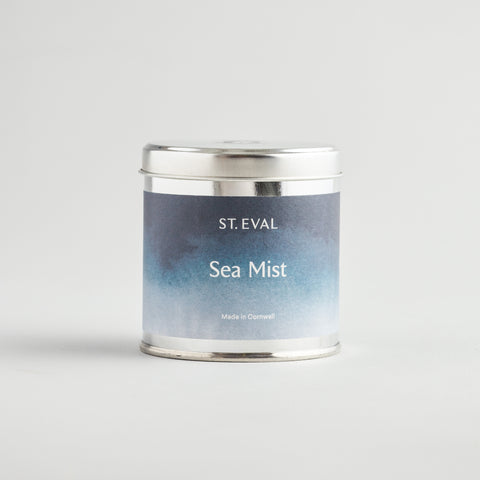 Sea Mist, Coastal Scented Tin Candle