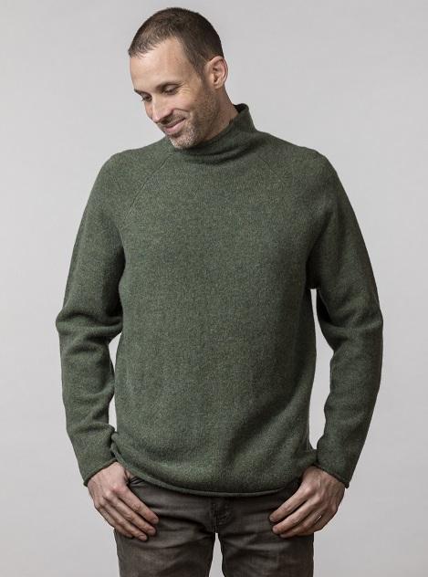 Corry Men's Raglan Pullover - Seaweed