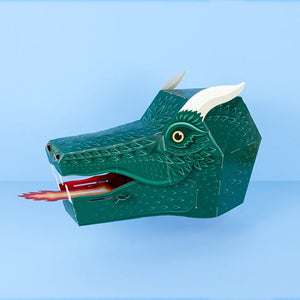 Make Your Own Fire Breathing Dragon Mask