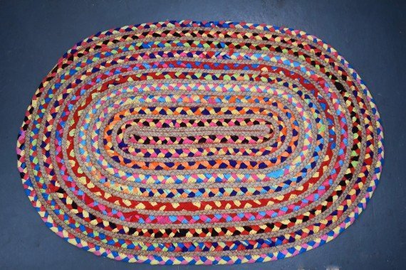 
                
                    Load image into Gallery viewer, Braided Rug 60cm x 90cm
                
            