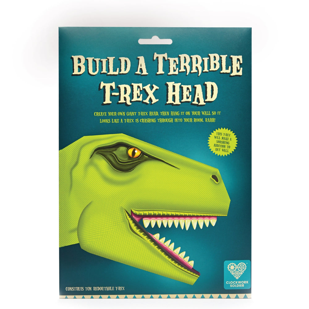Build a Terrible T-Rex Head ages 7-10