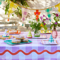 Everyone's Welcome Gingham Bunting
